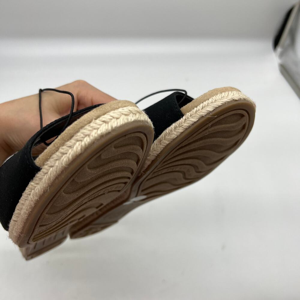 St. John's Bay Womens Wedge Sandals Black Color Size 11M - Picture 10 of 14